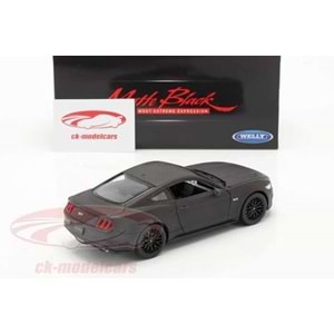 KARSAN WELLY 24062MA 1:24 15 FORD MUSTAN MATTE BLA