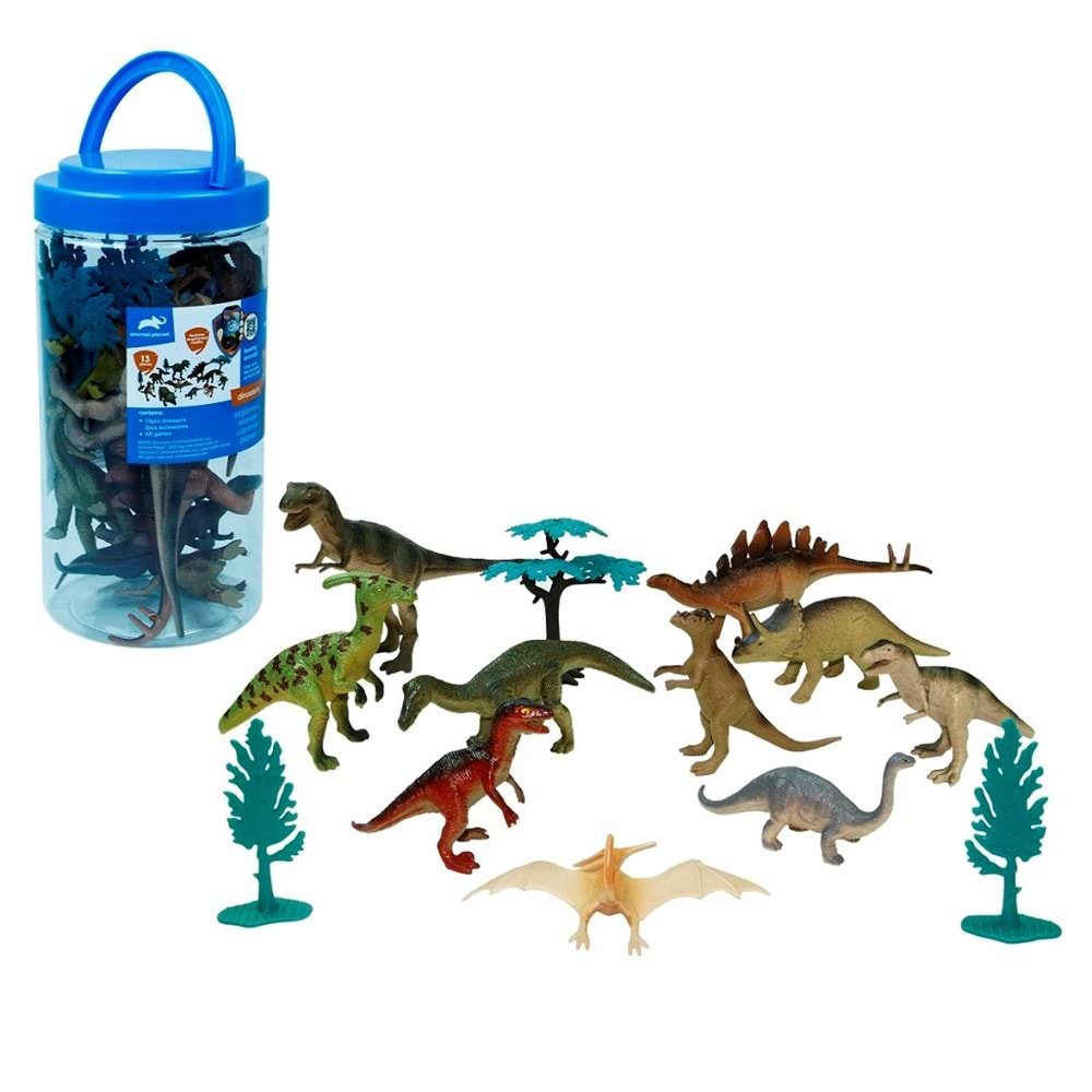 VARDEM SH-D6404 23CM KOVADA 13PCS DINOZOR SET
