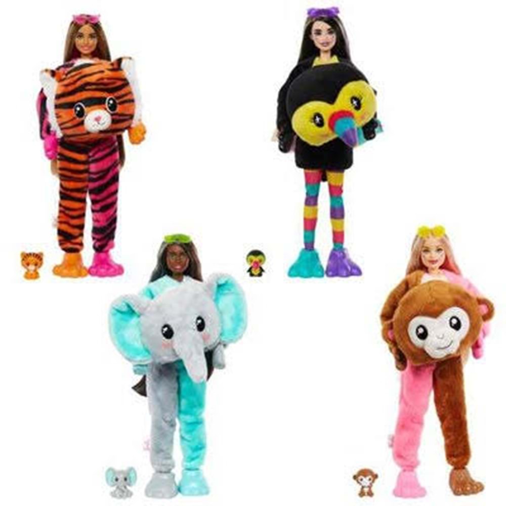 HKP97 Barbie Cutie Reveal - Tropikal Orman Serisi