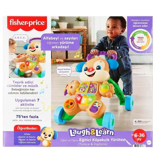 FİSHER-PRİCE FTG10 Yaşa Göre Gelişim Eğitici Köpek