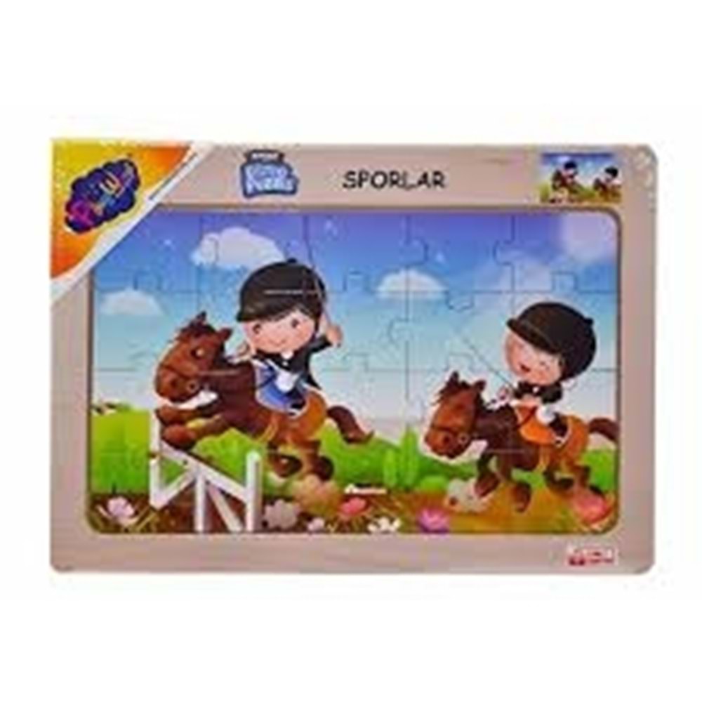 ONY-85/86/87/88 AHŞAP EĞİTİCİ PUZZLE / SPORLAR