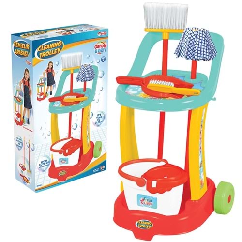 DEDE 01965 CANDY & KEN TEMİZLİK ARABASI