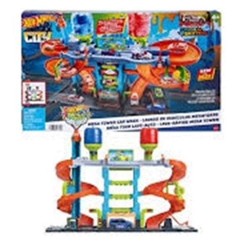 MATTEL HDP05 HOTWHEELS MEGA ARABA YIKAMA KULESİ