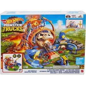 GYL14 H.W M.TRUCKS VOLKANİK ALANDA MACERA OYUN SET