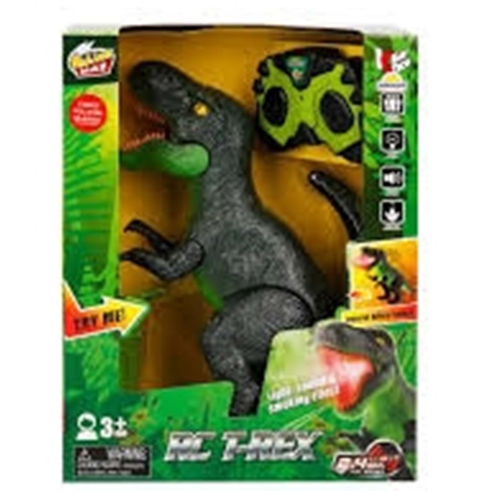 SUNMAN S00087412 R/C T-REX YÜRÜYEN /SU İLE DUMAN ETKİSİ
