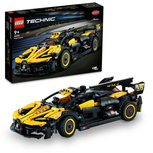 LEGO 42151 Lego Technic - Bugatti Bolide 905 parça +9 y