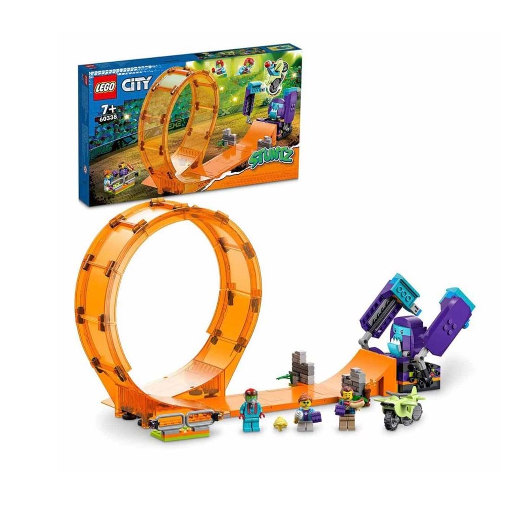 LEGO 60338 Lego City - Şempanze Yumruğu Gösteri Çemberi