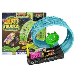 HBN02 Hot Wheels Monster Trucks Karanlıkta Parlayan