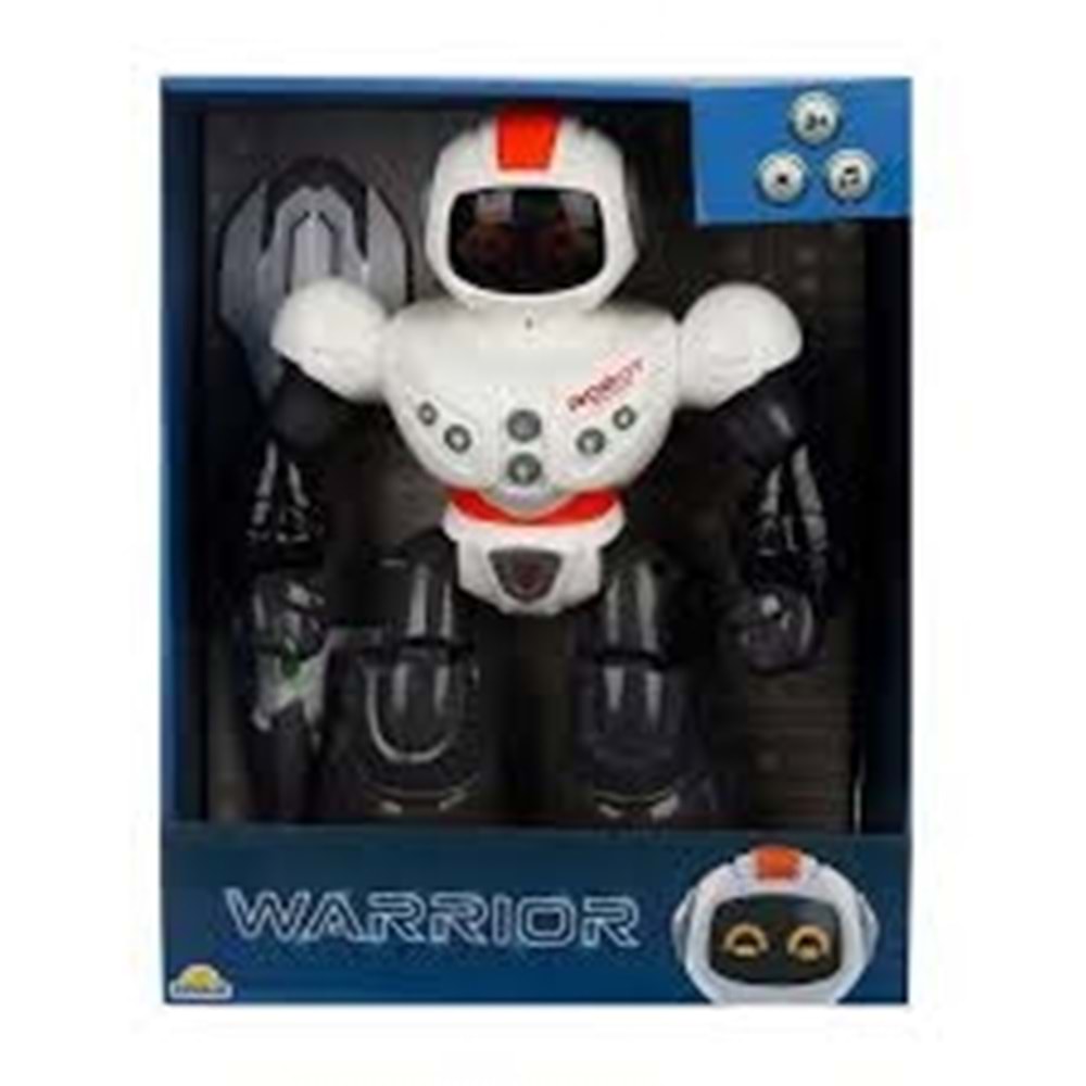 SUNMAN S00002546 29 CM MÜZİKLİ SAVAŞCI ROBOT -SUN