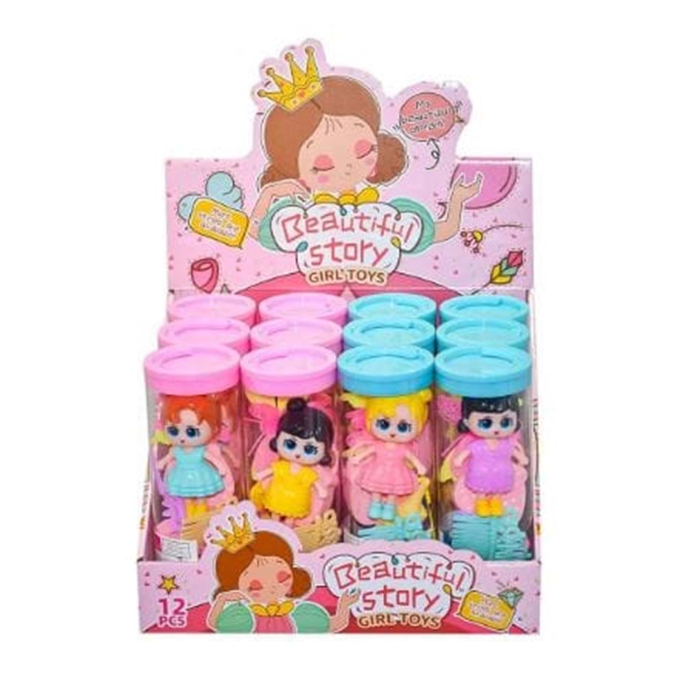 CANEM 575-202 DİSPL.SİLİNDİR ÇANTA İÇİNDE BEBEK SET -CNM