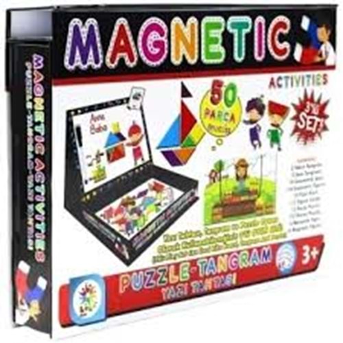 LAÇO 7163 MANYTİK AKTİVİTLER TANGARAM,PUZZLE,Y.TAH-LÇ