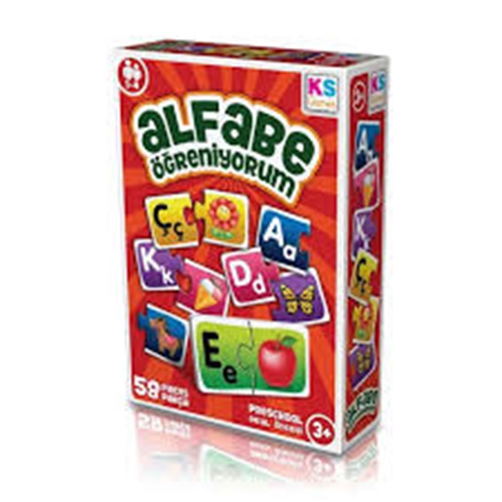 KS AG257 ALFABE ÖĞRENİYORUM-KS