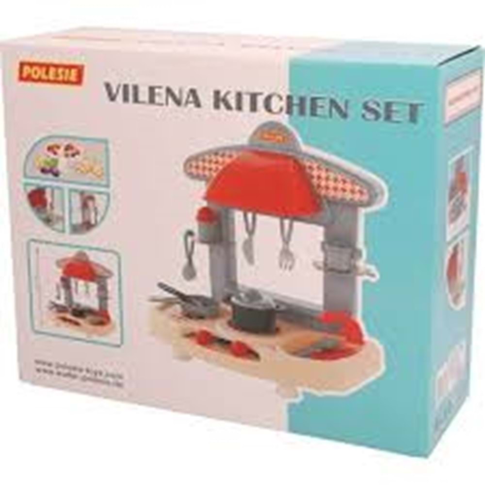 POLESEİ 58829 Mini masa üstü mutfak takımı 