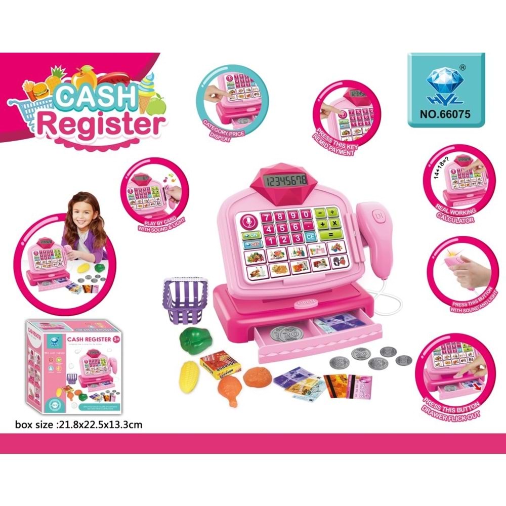 VARDEM HUA-66075/66077 ISIKLI ve SESLI ELEKTRONIK YAZAR KASA