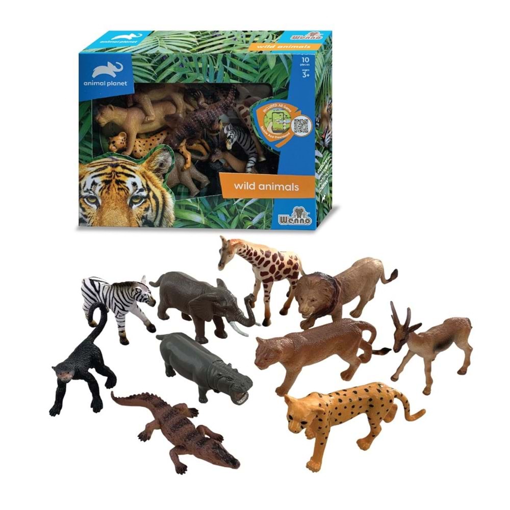 VARDEM SH-D5801 KUTULU 10PCS VAHSI HAYVAN SETİ