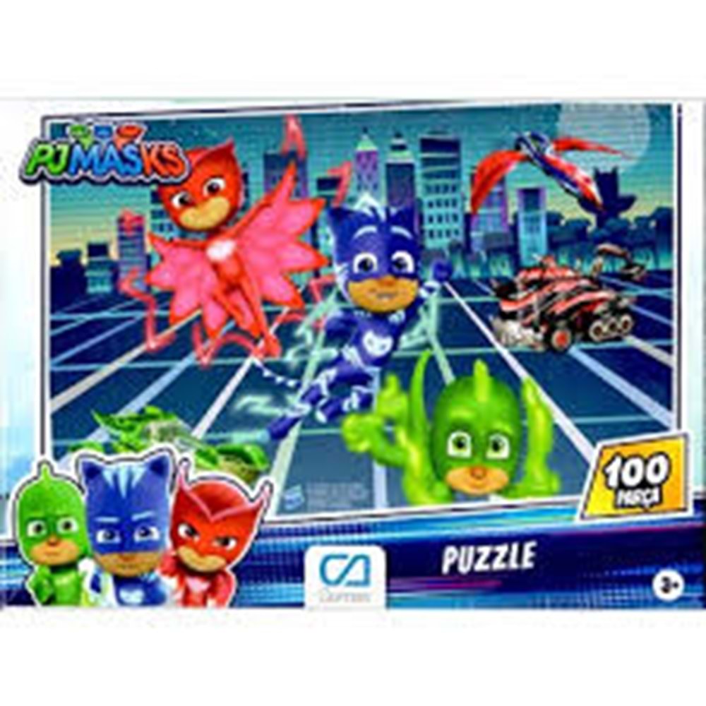 GAMES 5194 100 PARÇA PJMASKS