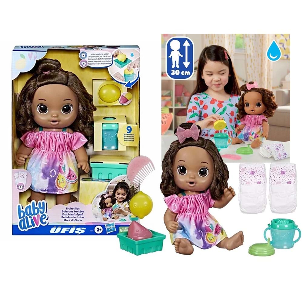 F7357-BABY ALIVEBEBEĞİMLE EĞLENCELİYUDUMLAR - ESMER