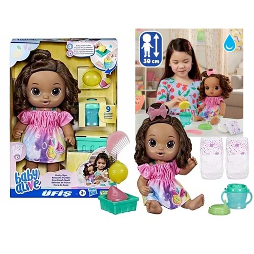 F7357-BABY ALIVEBEBEĞİMLE EĞLENCELİYUDUMLAR - ESMER