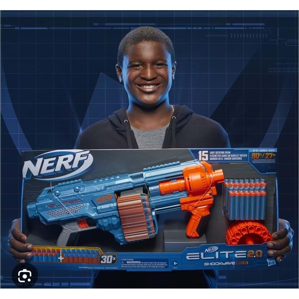 E9527-NERF ELITE 2.0SHOCKWAVE RD-15