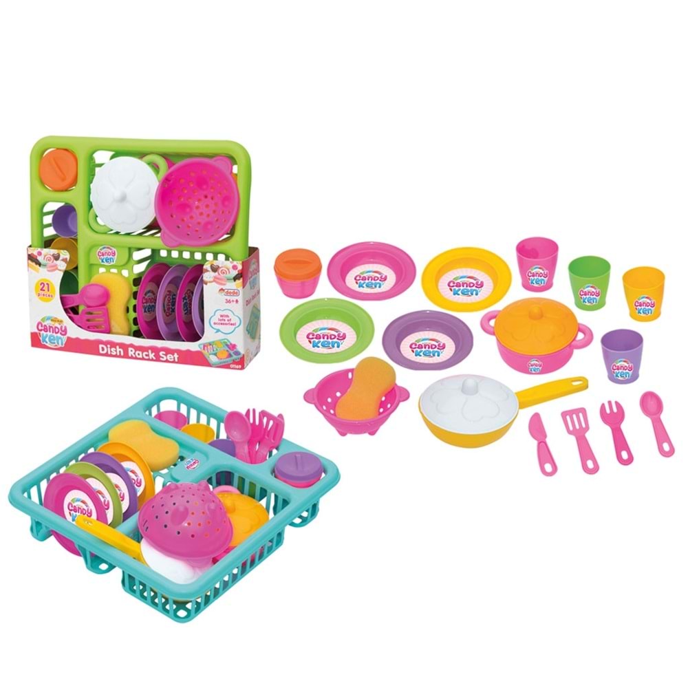 DEDE 01169 CANDY BULAŞIK SET