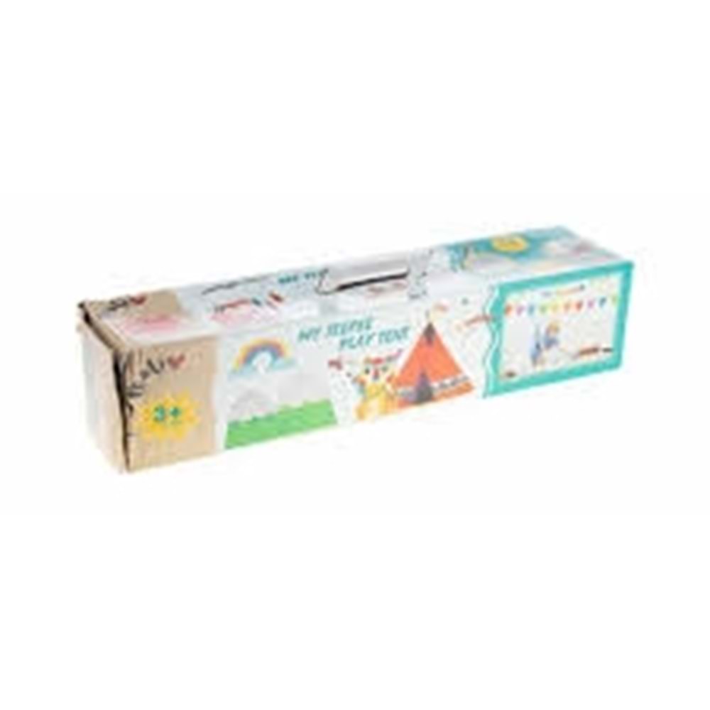 ASYA MOL-077 AHŞAP ZIGZAG OYUN ÇADIR