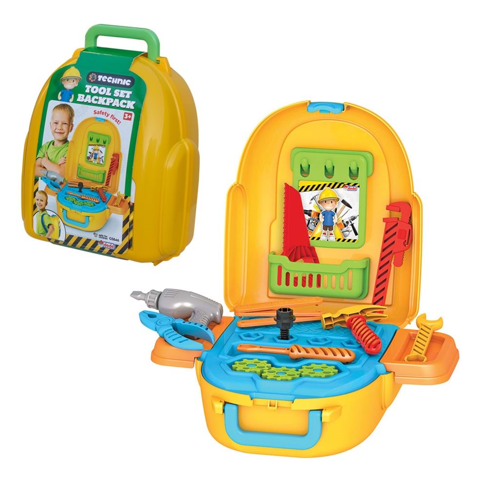 DEDE 03846 TEKNİK SIRT ÇANTALI BAVUL