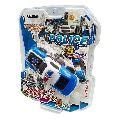 DMNHL717-4 DÖNÜŞEN POLİS SET 5 ASST