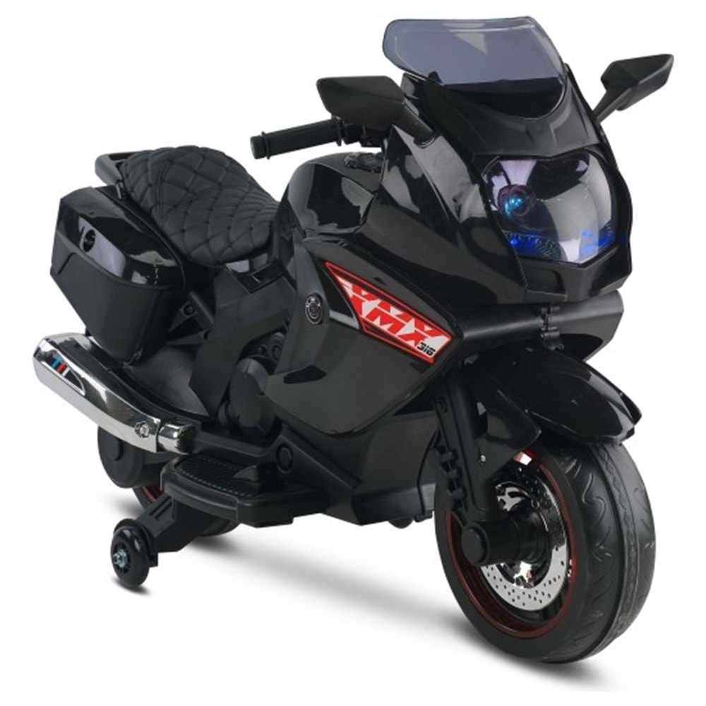 BABYHOPE 438A(XMX-316) LEDLI MOTOR(SIYAH) 12V.