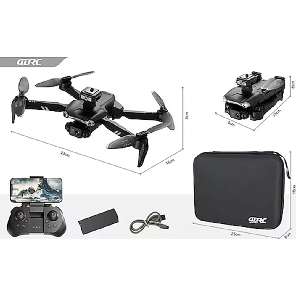 GEBETTOYS 4D-V28 080P Full HD Camera Brushless DRONE