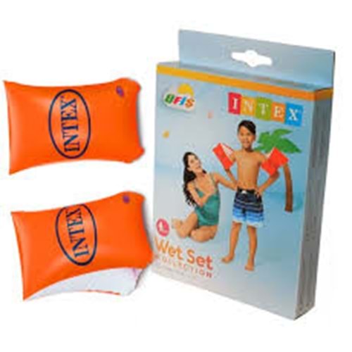 İNTEX IK58641 KIRMIZI KOLLUK 30x15CM (6-12Yas)