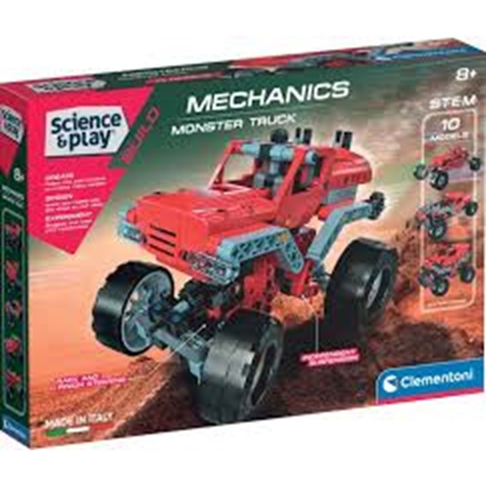 CLEMENTONİ 75038TR Mekanik Laboratuvarı - Canavar Kamyonlar +