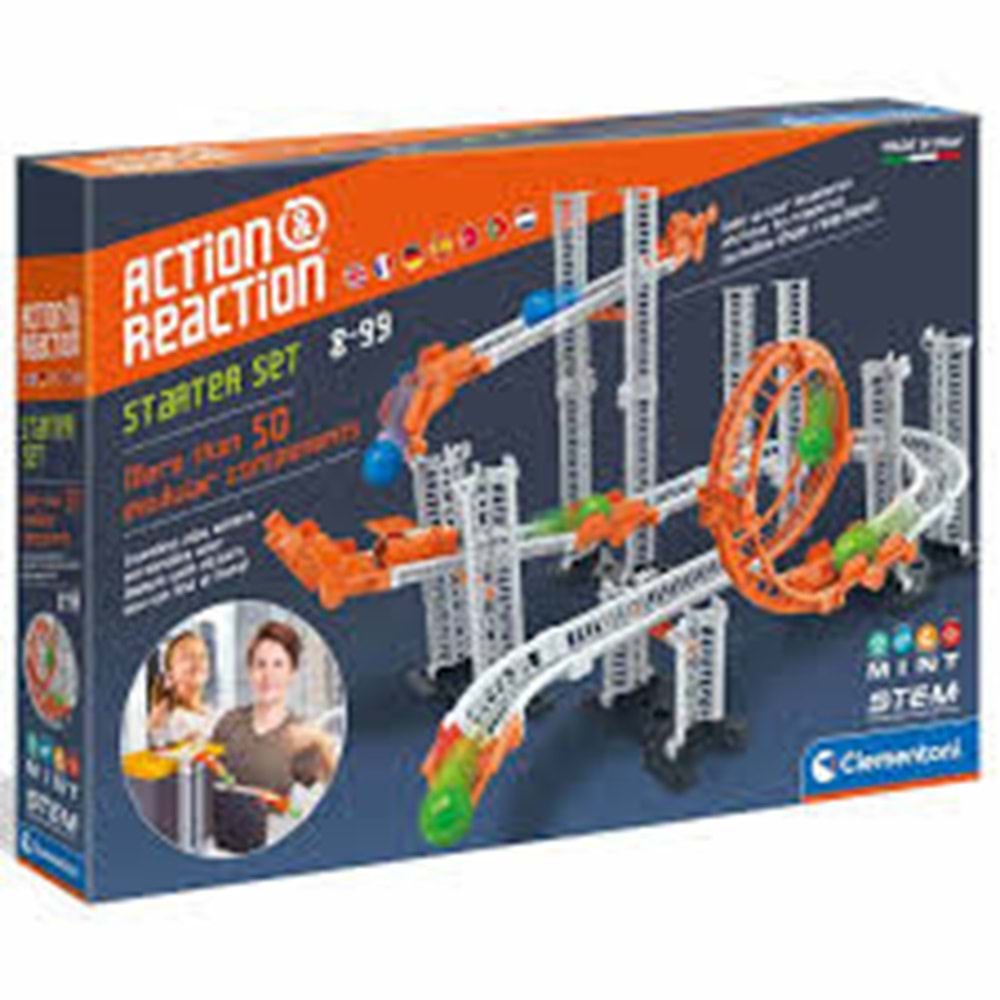 CLEMENTONİ 59302 Action and Reaction - Başlangıç Seti +8 yaş