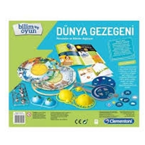 CLEMENTONİ 64962 Bilim ve Oyun - Dünya Gezegeni +8 yaş