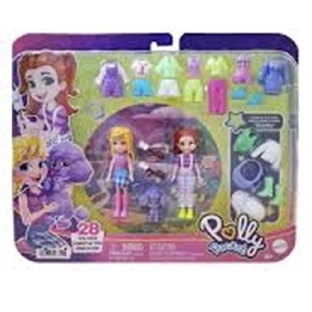MATTEL HNF51 Polly Pocket ve Arkadaşları Farklı Moda Akse