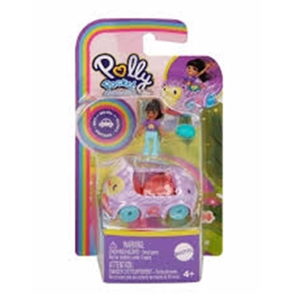 MATTEL HKV55 Polly Pocketın Muhteşem Araçları Oyun Setler