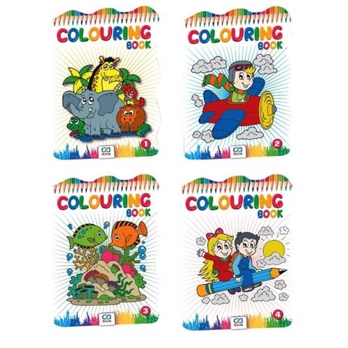 GAMES CAKTP-1011-COLOURING BOOK BOYAMAKİTABI