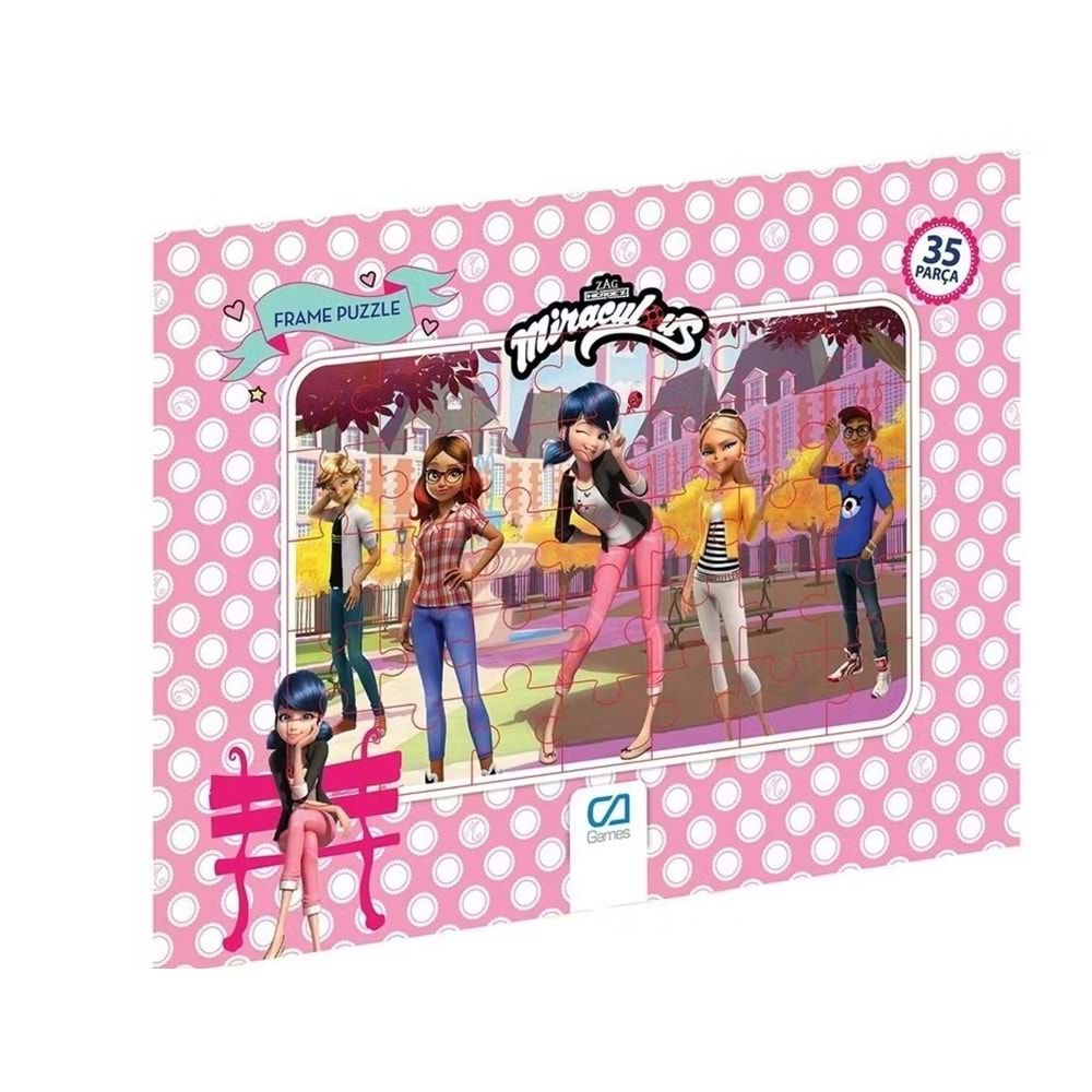 GAMES CAFRM-5020-5022 MİRACULOUS FRAMEPUZZLE 35