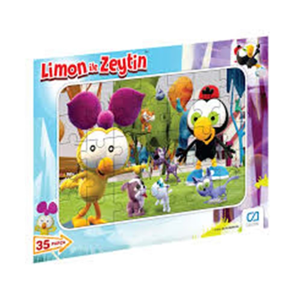 GAMES CAFRM-5082-5083 LİMON İLE ZEYTİNFRAME PUZZLE 35