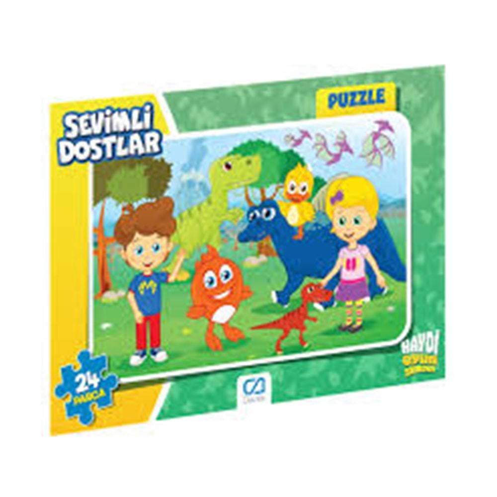 GAMES CAFRM-5121-5122 SEVİMLİ DOSTLARFRAME PUZZLE 24