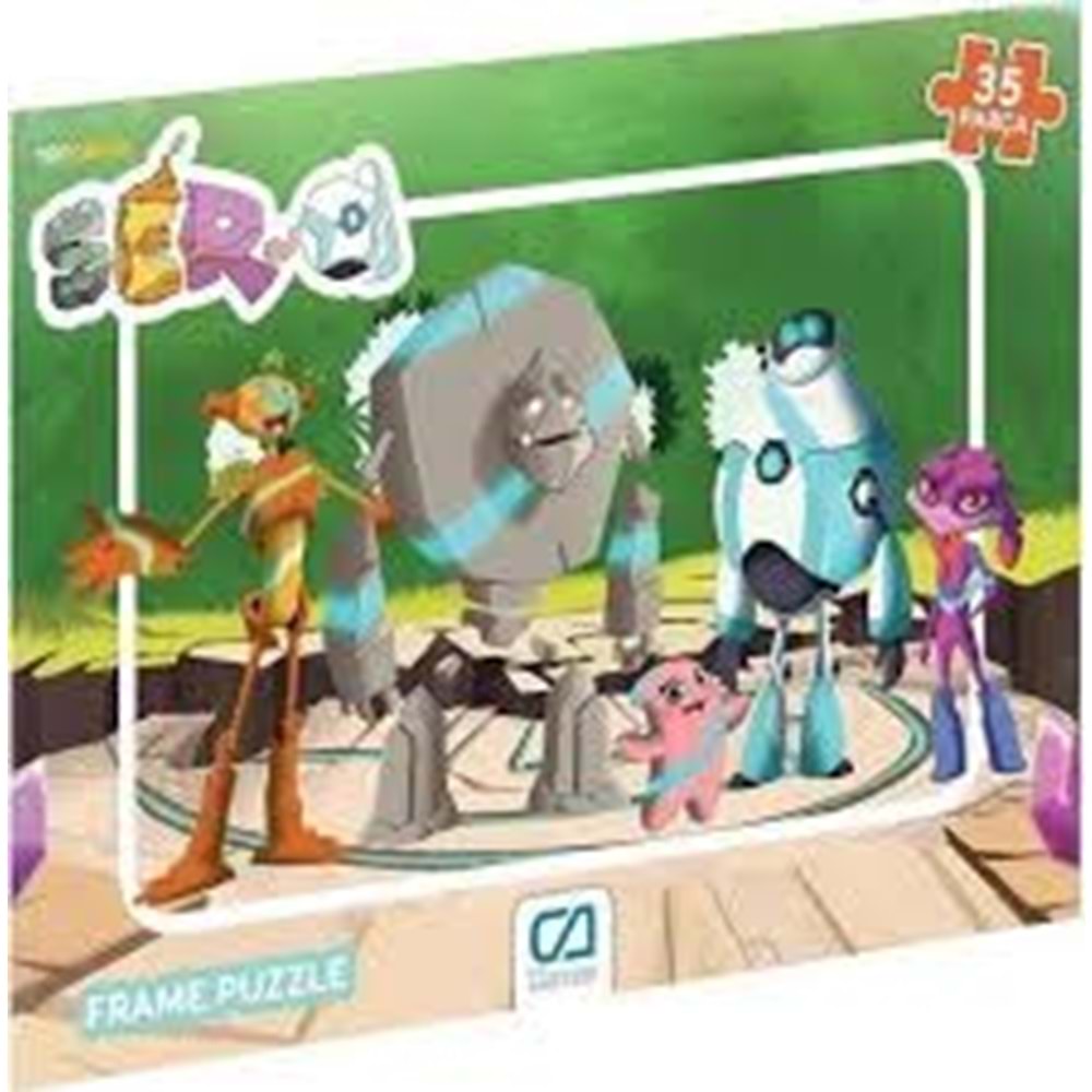 GAMES CAFRM-5200-5201 SER-A FRAME PUZZLE 35