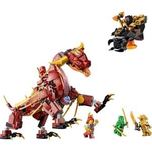 LEGO 71793 Ninjago - HeatwaveDönüşen Lav Ejderhası 479 parça+8 yaş