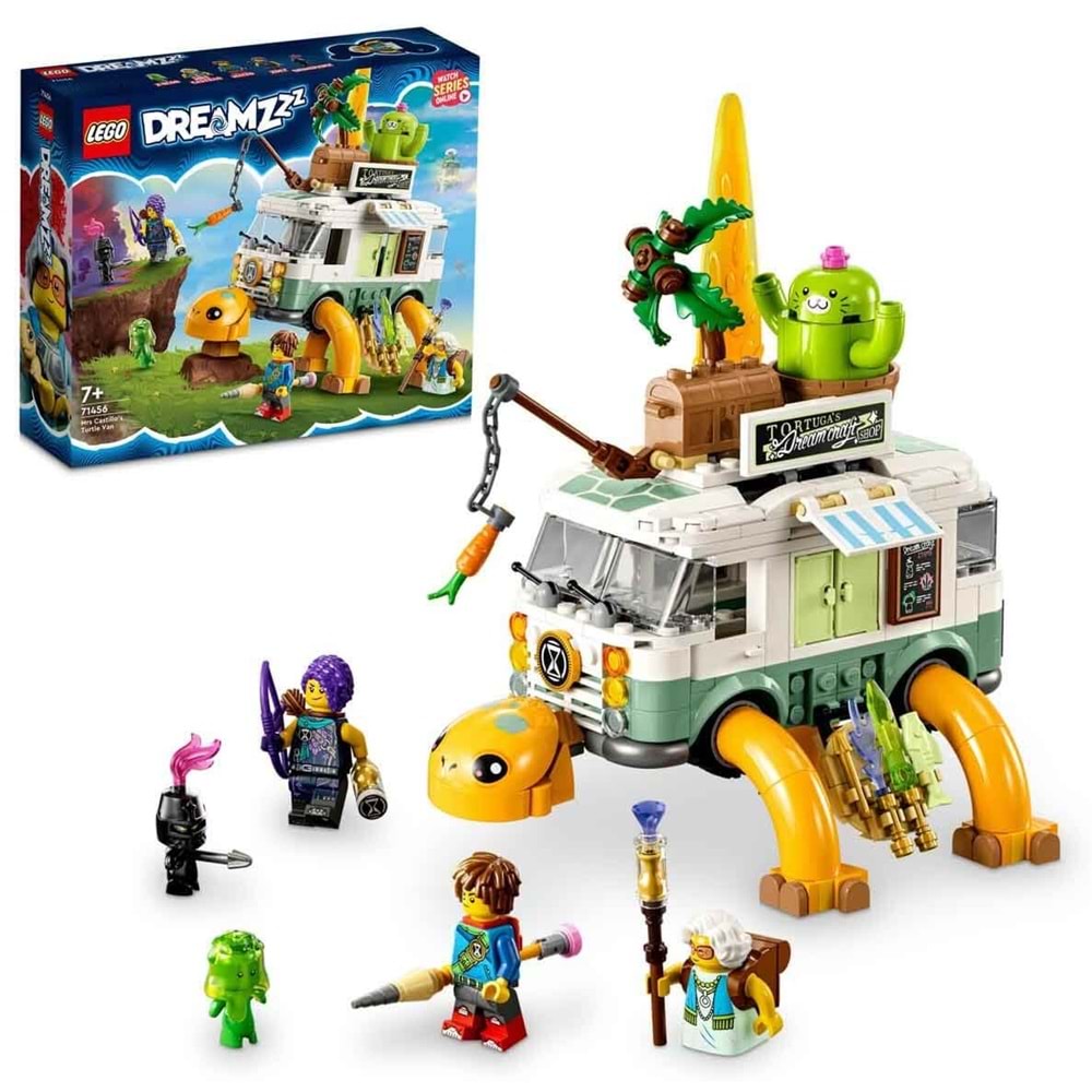 LEGO 71456 DREAMZzz BayanCastillonun Kaplumbağa Minibüsü434 parça +7 yaş