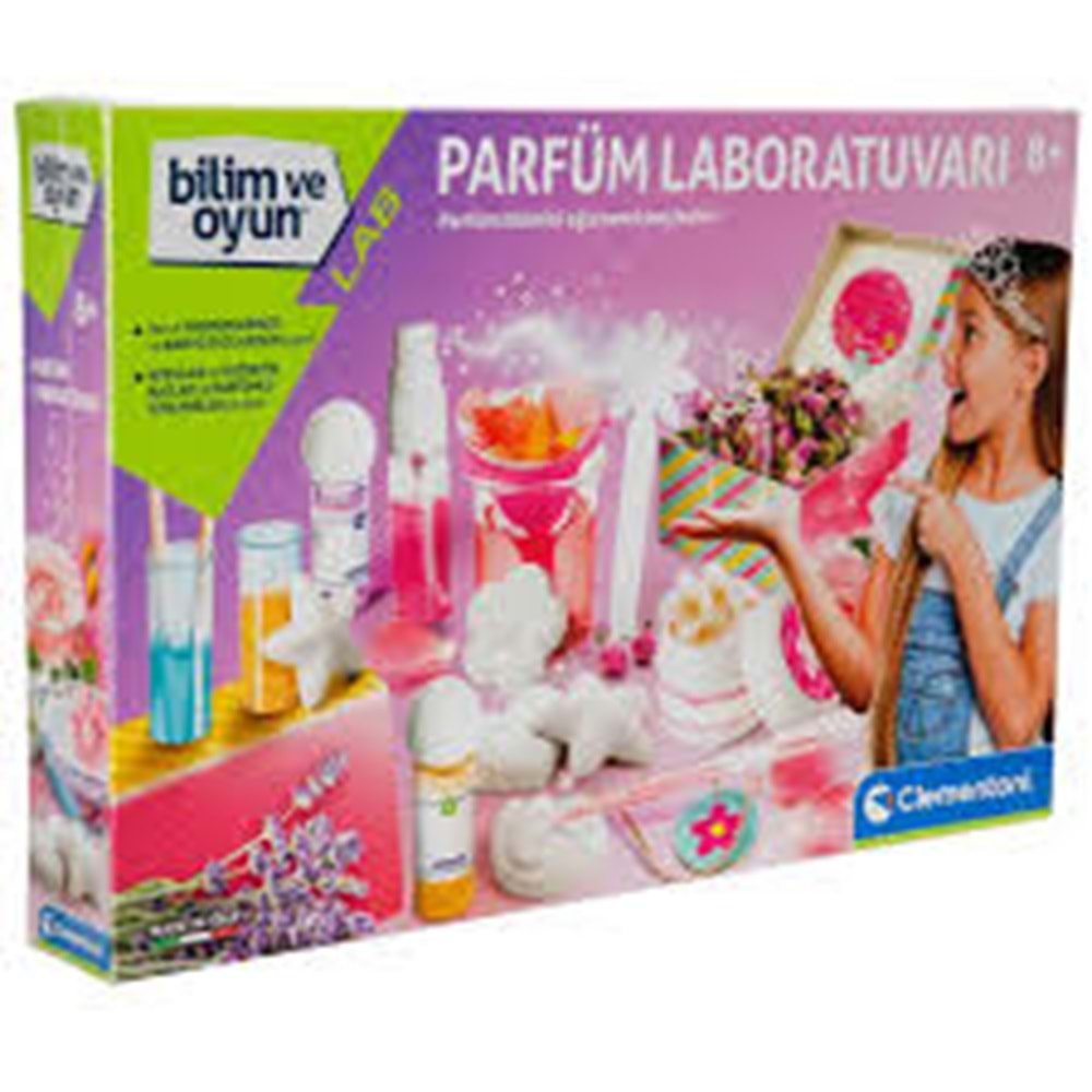 CLEMENTONİ 64434 Bilim ve Oyun - Parfüm Laboratuvarı +8 yaş