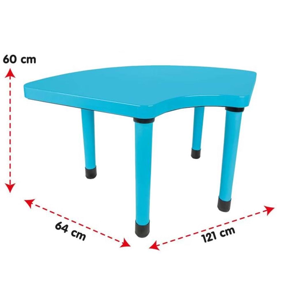 PİLSAN 03 519 HAPPY YAY MASA MAVİ (YENİ)