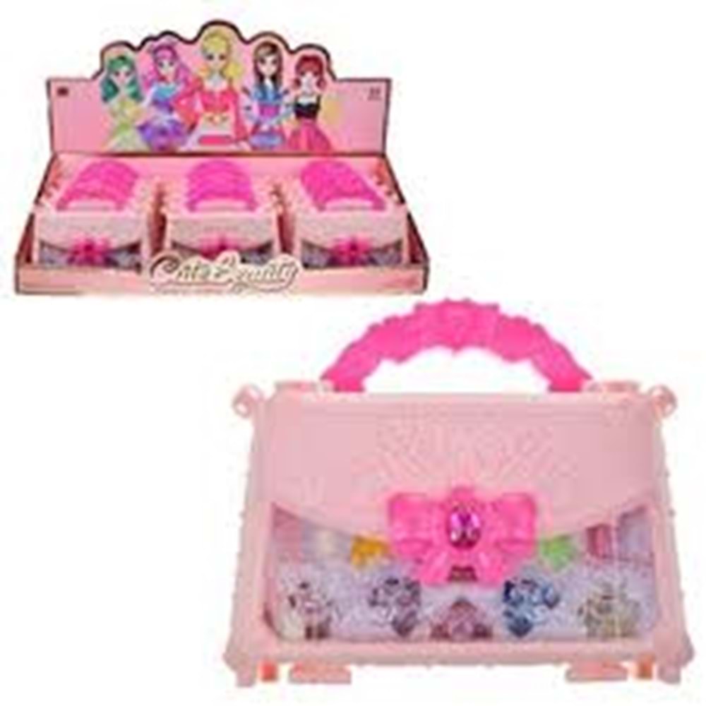 CAN 1688-8823A ÇANTALI MAKYAJ SET