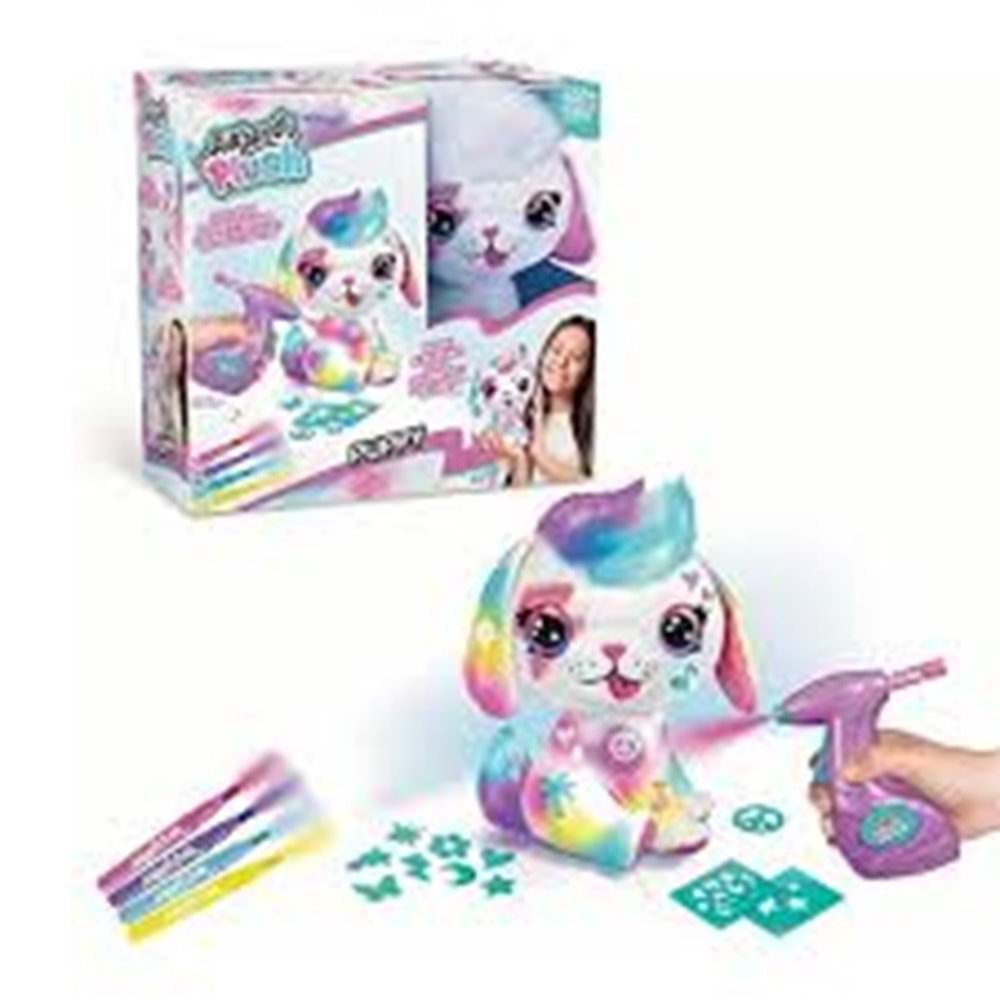 MEGA 257 228 272 249 AİRBRUSH PLUSH - PUPPY 4 MODEL