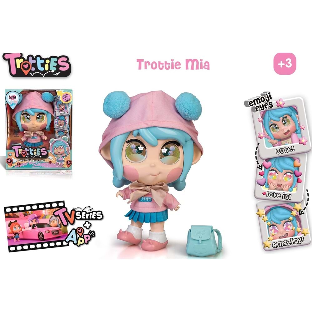 TFT01000 Trotties Trottie Mia 25 cm Bebek - 700017