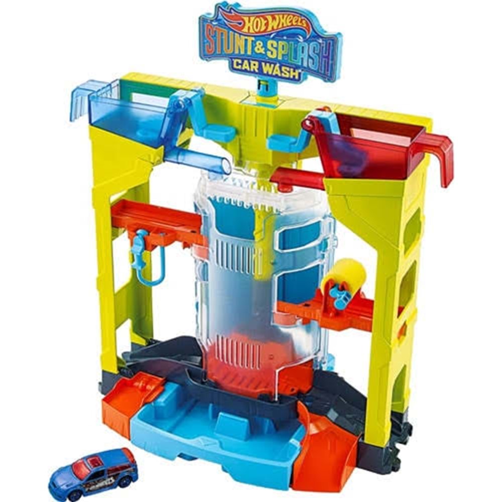 GRW37 Hot Wheels OtoYıkamada Renk DeğiştirmeOyun Seti