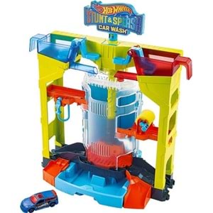 GRW37 Hot Wheels OtoYıkamada Renk DeğiştirmeOyun Seti