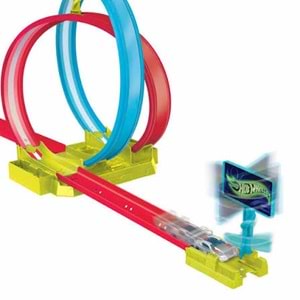 HPC05 Hot Wheels NeonYarışlar Çifte Çemberde YarışSeti